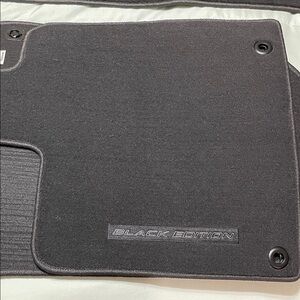 Black Edition Black Car Floor Mat - Black